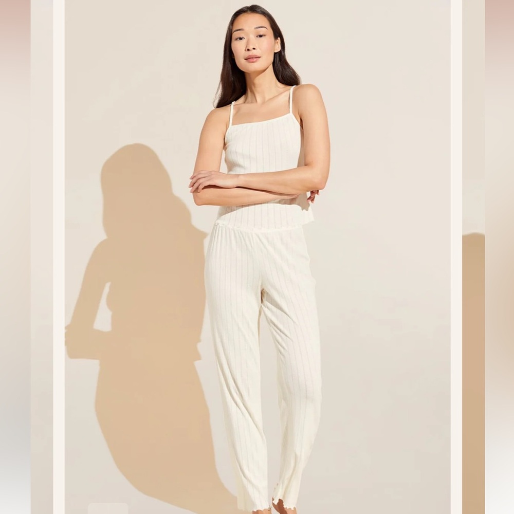 Eberjey pointelle cami pajama set
